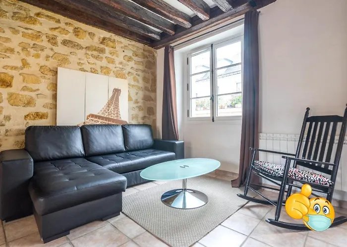 Marais Rosiers Loft - Menage Pro, Climatisation, Wifi