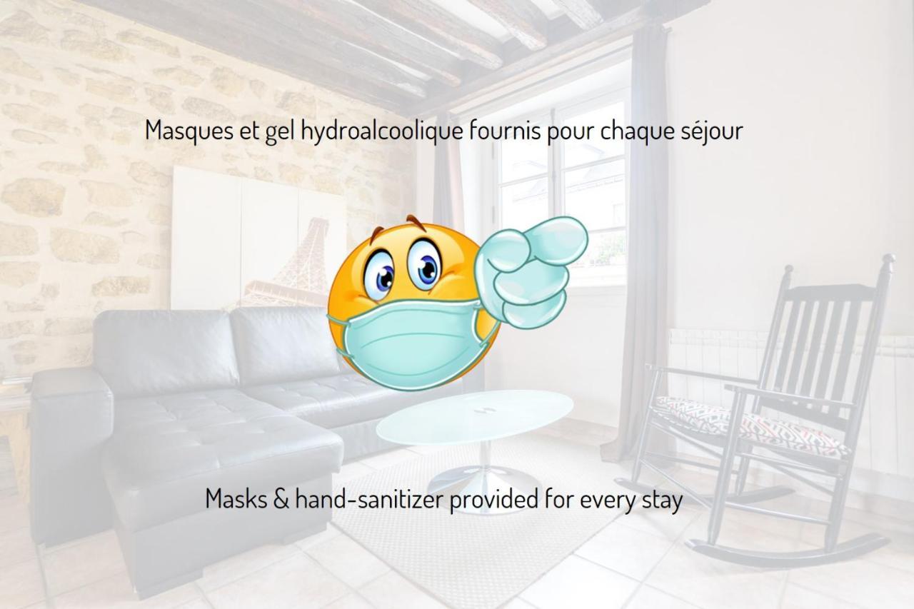 Marais Rosiers Loft - Menage Pro, Climatisation, Wifi
